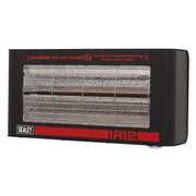 Sealey Wall Mounting Infrared Quartz Heater 1.2W/230V IR12 Sealey - Dynamic Drive