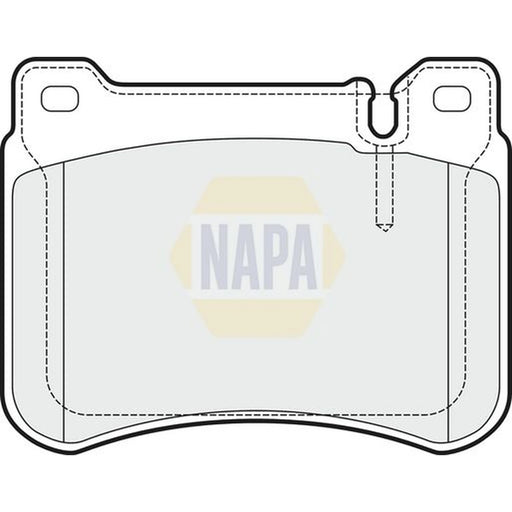 NAPA Front Brake Pad Set NBP1501