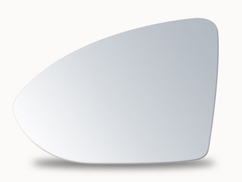 Summit Stick-On Standard Mirror Glass fits VW Golf Mk 7 13 on LHS Summit - Bars 4 Cars