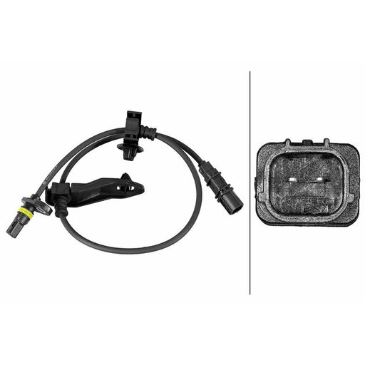 Hella ABS Wheel Speed Sensor Rear fits Honda Civic VIII 2005-2012