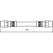 Apec Brake Hydraulic Hose Line inner HOS3955