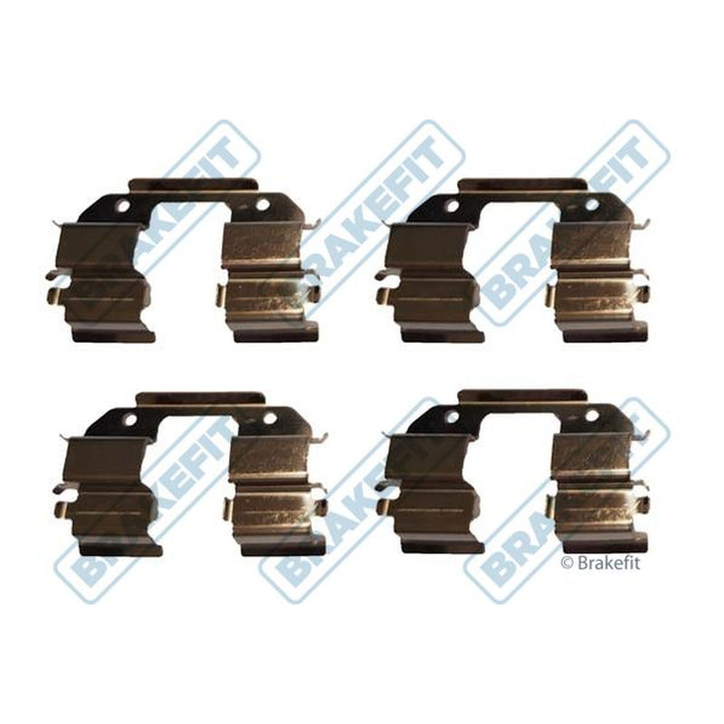 Apec Brake Pad Accessory Fitting Kit Front fits Chevrolet Matiz 2005-2013