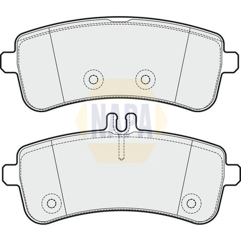 NAPA Front & Rear Pads fits Mercedes-Benz S-Class 2013-2020