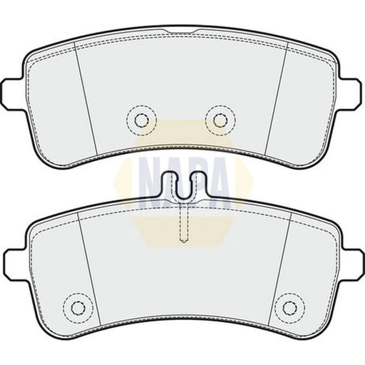 NAPA Rear Brake Pad Set NBP1898