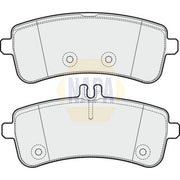 NAPA Rear Brake Pad Set fits Mercedes-Benz AMG GT 2014-2021