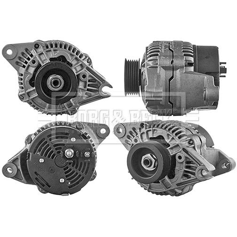 Borg & Beck Car Alternator 12V fits Citroën Berlingo First 1996-2003 1.8 1.9