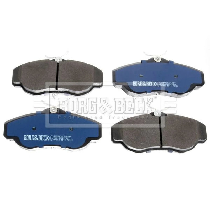 Borg & Beck Front & Rear Brake Discs & Pads fits Land Rover Discovery 1998-2004