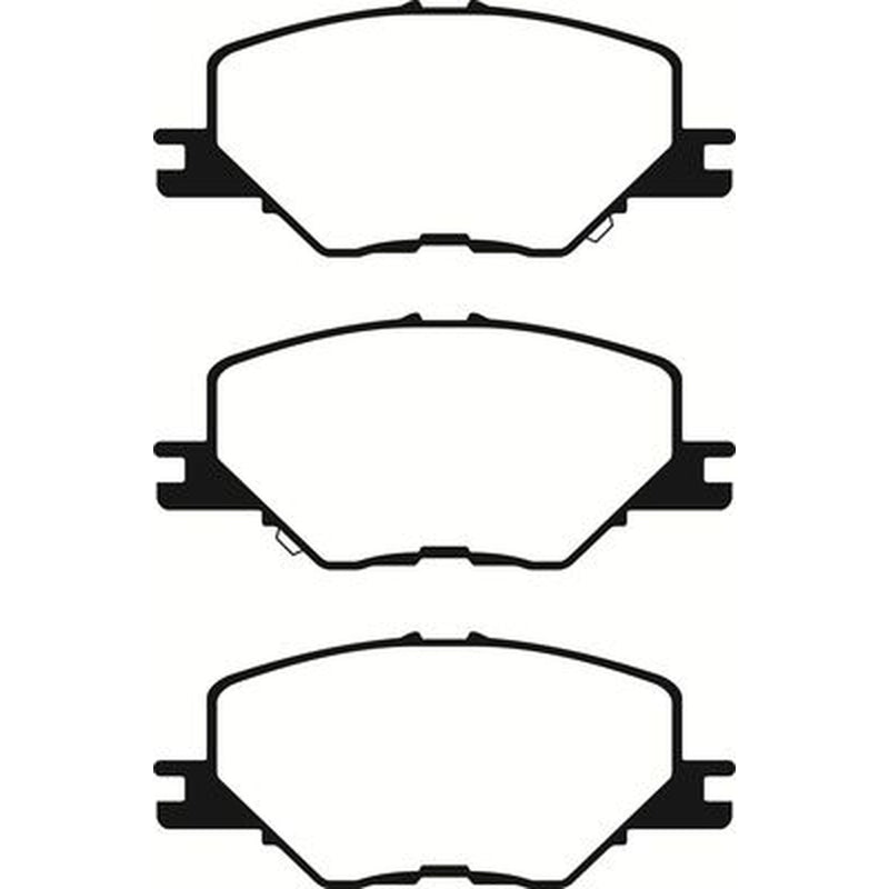 Abtex Front Brake Pad Set fits Opel Insignia B Country Tourer 2017-2018