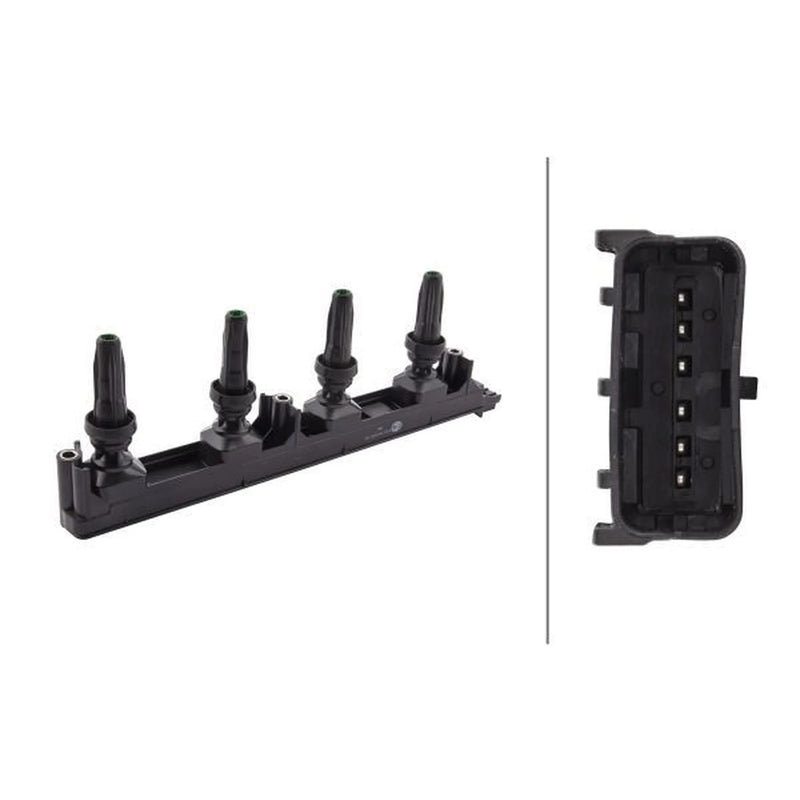 Hella Ignition Coil Pack fits Citroën C4 2006-2008 2.0