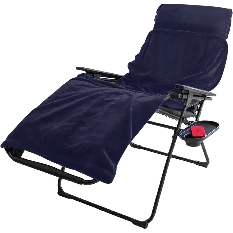 Quest Elite Fleece Blanket 3 in 1 Blue 280gsm