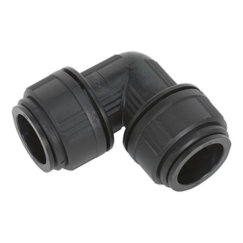 Sealey Equal Elbow 28mm Pack of 5 (John Guest Speedfit - PM0328E) CAS28EE Sealey  - Dynamic Drive