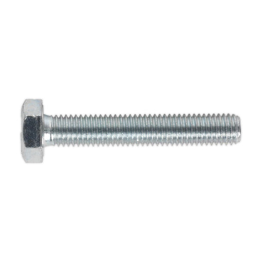 Sealey HT Setscrew M10 x 60mm 8.8 Zinc Pack of 25 SS1060 Sealey - Dynamic Drive