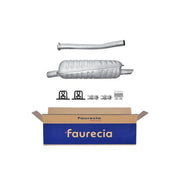 Hella End Silencer Rear fits BMW 3 1991-1999