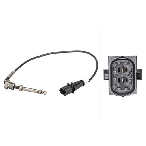 Hella Exhaust Gas Temperature Sensor before soot particulate fits Alfa Romeo 159