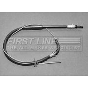 First Line Handbrake Cable Left Rear fits Nissan Bluebird 1972-1979 1.6 1.8