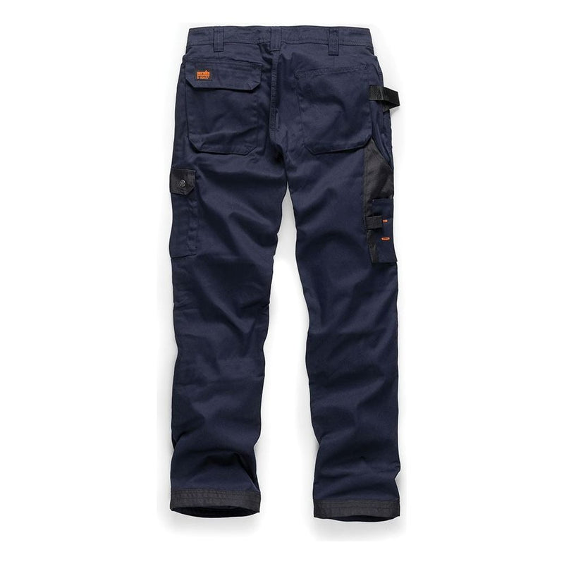 Scruffs Worker Plus Trousers Navy 34R Scruffs - Dynamic Drive