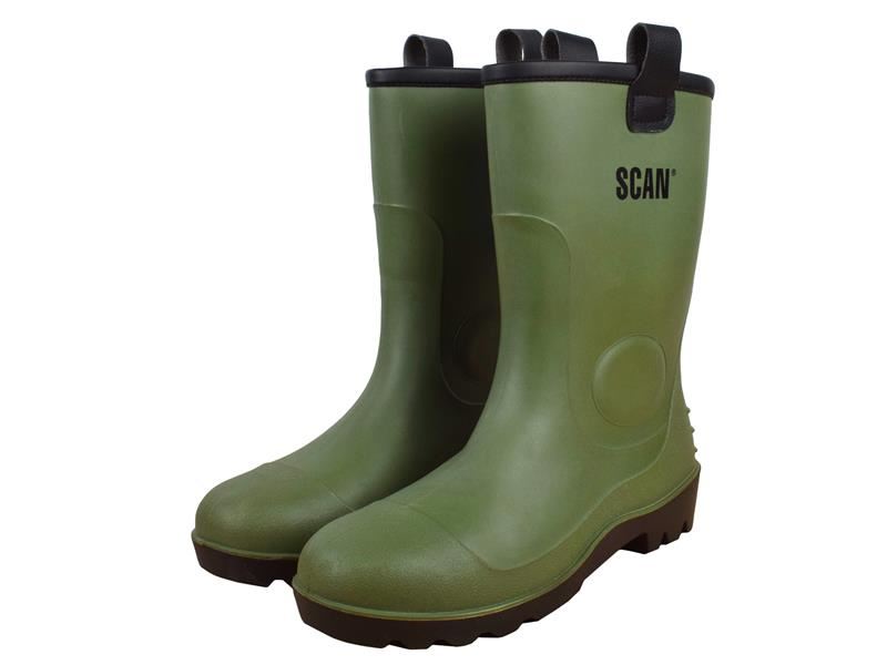 Scan Fleece Lined Wellingtons UK 8 EUR 42 Scan - Town Tools