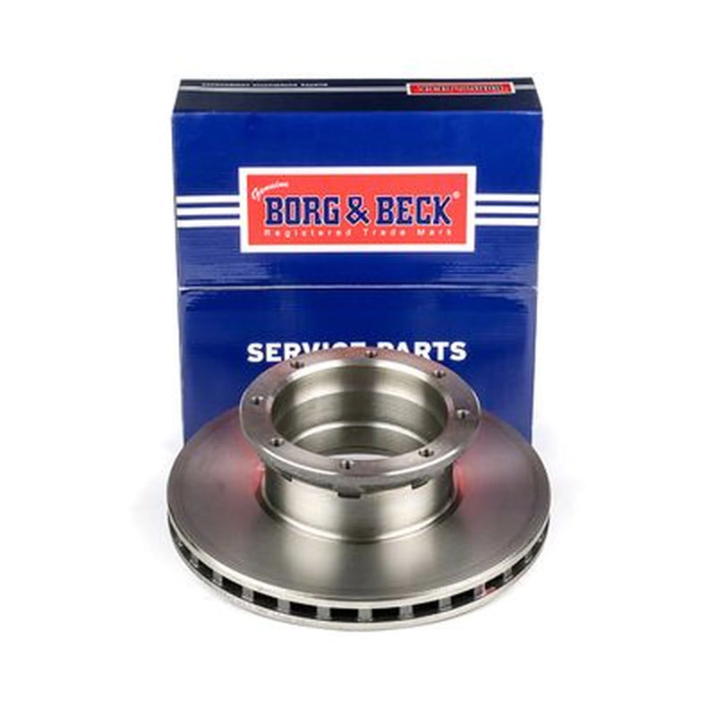 Borg & Beck 2 x Vented Rear Brake Discs BBD32947-x2
