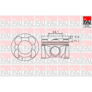 FAI Piston Cylinder Bore = PK17-000