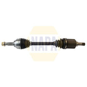 NAPA CV Drive Shaft Driveshaft Front Left fits Nissan Qashqai I 2006-2013