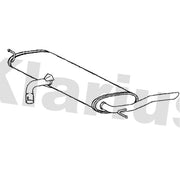 Klarius Box With Tail Pipe Rear fits VW Golf Sportsvan VII 2014-2020 2.0
