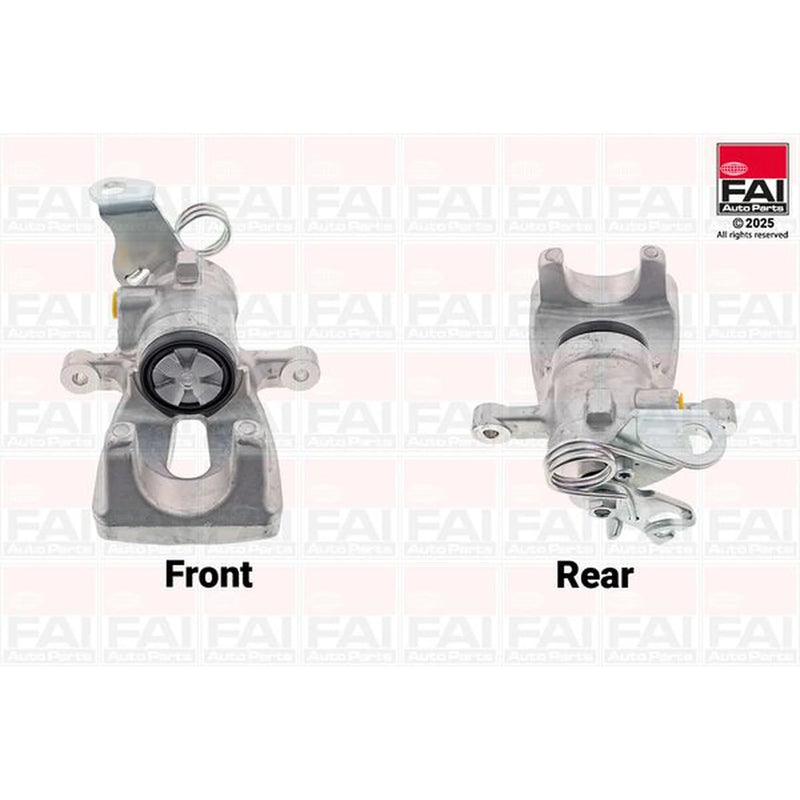 FAI Brake Caliper Assembly Rear Right fits Opel Adam 2014-2019 1.0 1.4