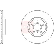 Apec Front Vented & Rear Vented Brake Discs & Pads fits Infiniti Q70 2013 on 3.5