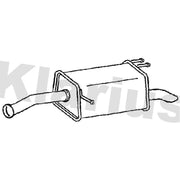 Klarius Box With Tail Pipe Rear fits Kia Picanto I 2004-2011 1.0 1.1