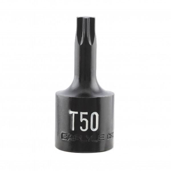 Carlyle Tools 1/2Dr T50 Internal Star Impact Socket - image 1