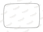 Summit Stick-On Standard Mirror Glass fits Ford Cortina Taunus LHS Summit - Bars 4 Cars