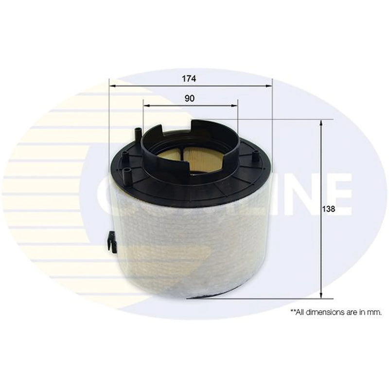 Comline Engine Air Filter fits Audi A4 Allroad B8 2013-2016 2.0