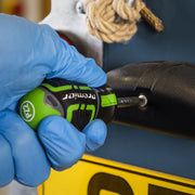 Sealey Premier Premier GripMAX Stubby Screwdriver Set 3pc - Hi-Vis Green Sealey Premier - Dynamic Drive