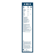 Bosch Aerotwin Wiper Blade 380mm — A381H fits Fiat Doblo Cargo 2010-2023