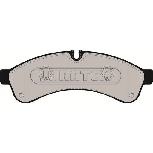 Juratek Rear Brake Pad Set fits Iveco Daily IV 2006-2011