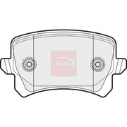 Apec Rear Brake Pad Set PAD1654