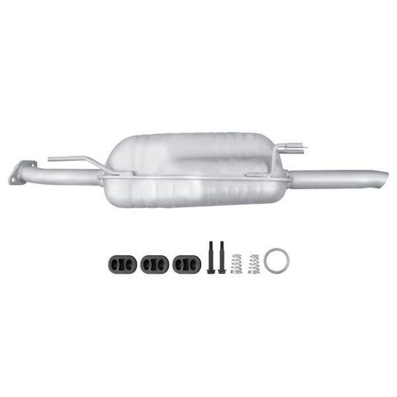 Hella End Silencer Rear fits Opel Astra G 1998-2004 1.8
