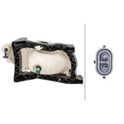 Hella Front Left Fog Light H11 fits Daf Xf 2012 on