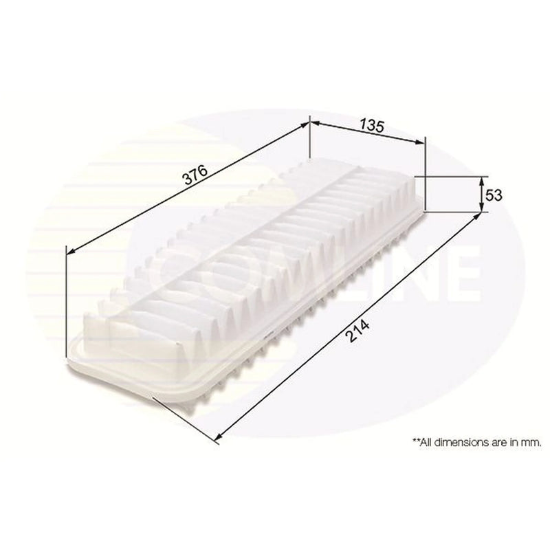 Comline Engine Air Filter fits Toyota Alphard I 2003-2008 2.4