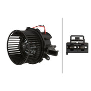 Hella Heater Blower Fan fits Audi A4 Allroad B8 2009-2016 2.0 3.0