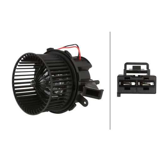 Hella Heater Blower Fan fits Audi A4 Allroad B8 2009-2016 2.0 3.0