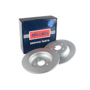 Borg & Beck Front & Rear Brake Discs & Pads fits Ford Mondeo V Turnier 2015-2022