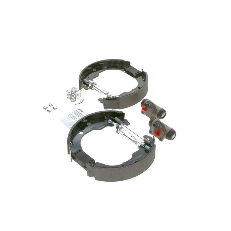 Bosch Brake Shoe Set Axle Kit fits Peugeot 406 1995-2004 1.6 1.8 1.9