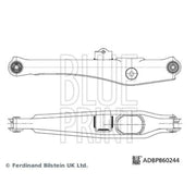 Blue Print Control/Trailing Arm Lower ADBP860244