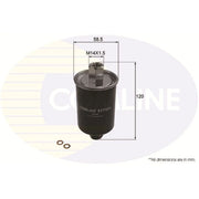 Comline Fuel Filter Element EFF024