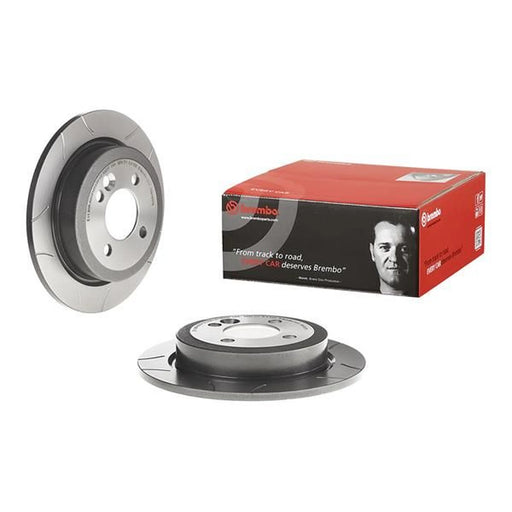 Brembo 2 x Slotted Brake Discs fits Mini Mini 2001-2012