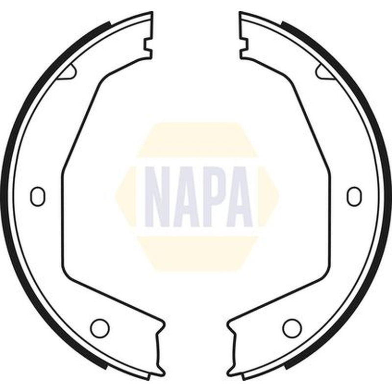 NAPA Parking Brake Shoe Set fits Daimler Daimler Xj 1994-2003 4.0