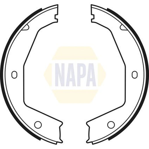 NAPA Parking Brake Shoe Set NBS5026