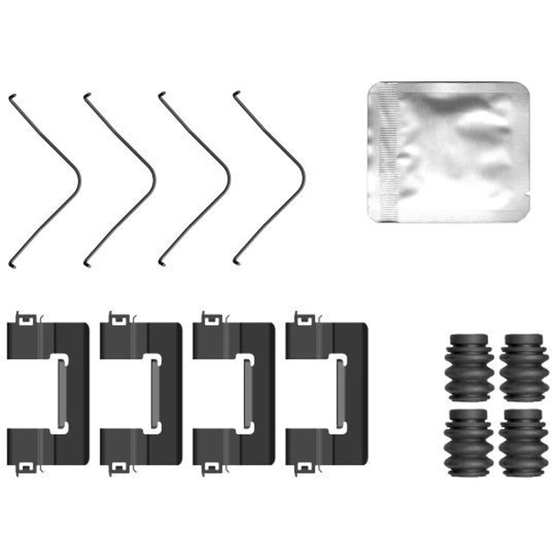 Mintex Brake Pad Accessory Fitting Kit Front fits Volvo XC40 2017-2023