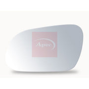 Apec Exterior Wing Mirror Glass Left fits VW Fox 2005-2011 1.2 1.4