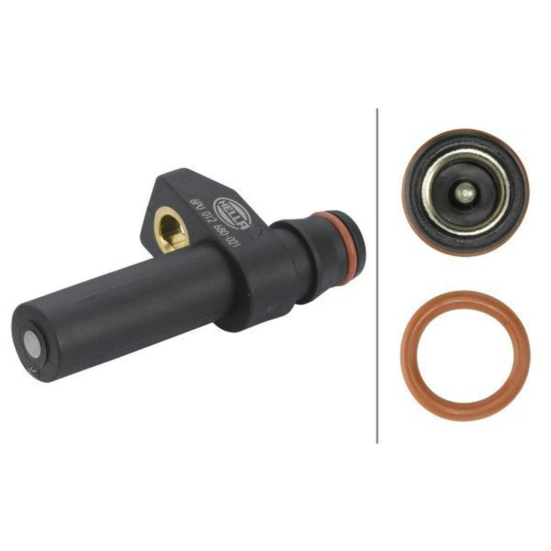 Hella Crankshaft Position Sensor Front fits Mercedes-Benz A-Class 1997-2004
